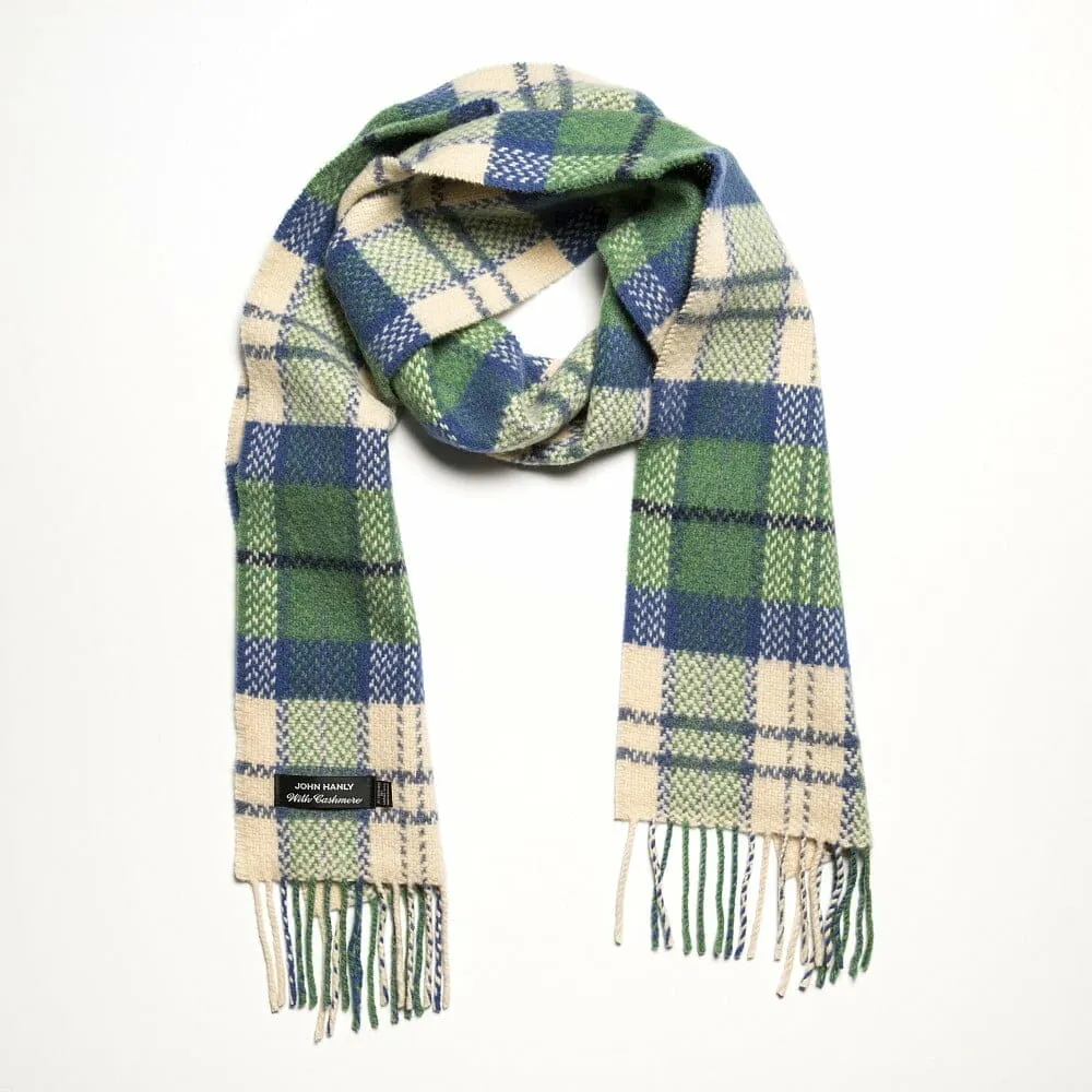 J HANLY <BR>
Luxury Herringbone Merino & Cashmere Scarf <BR>