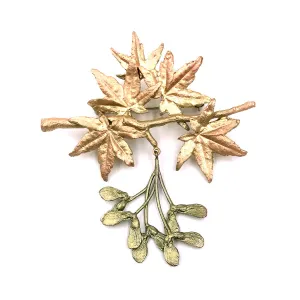 Japanese Maple Brooch - Statement #6202