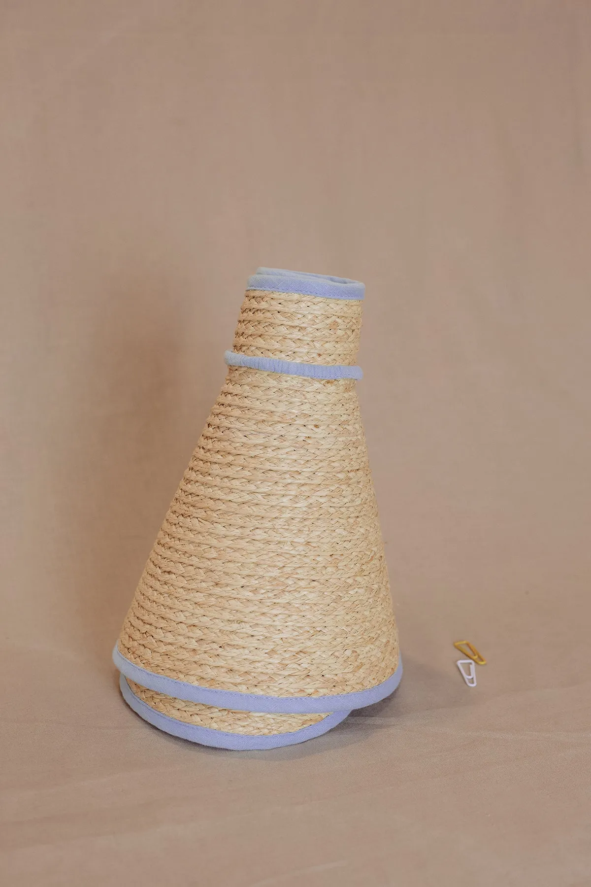 Jordan Classic raffia wide brim crownless hat