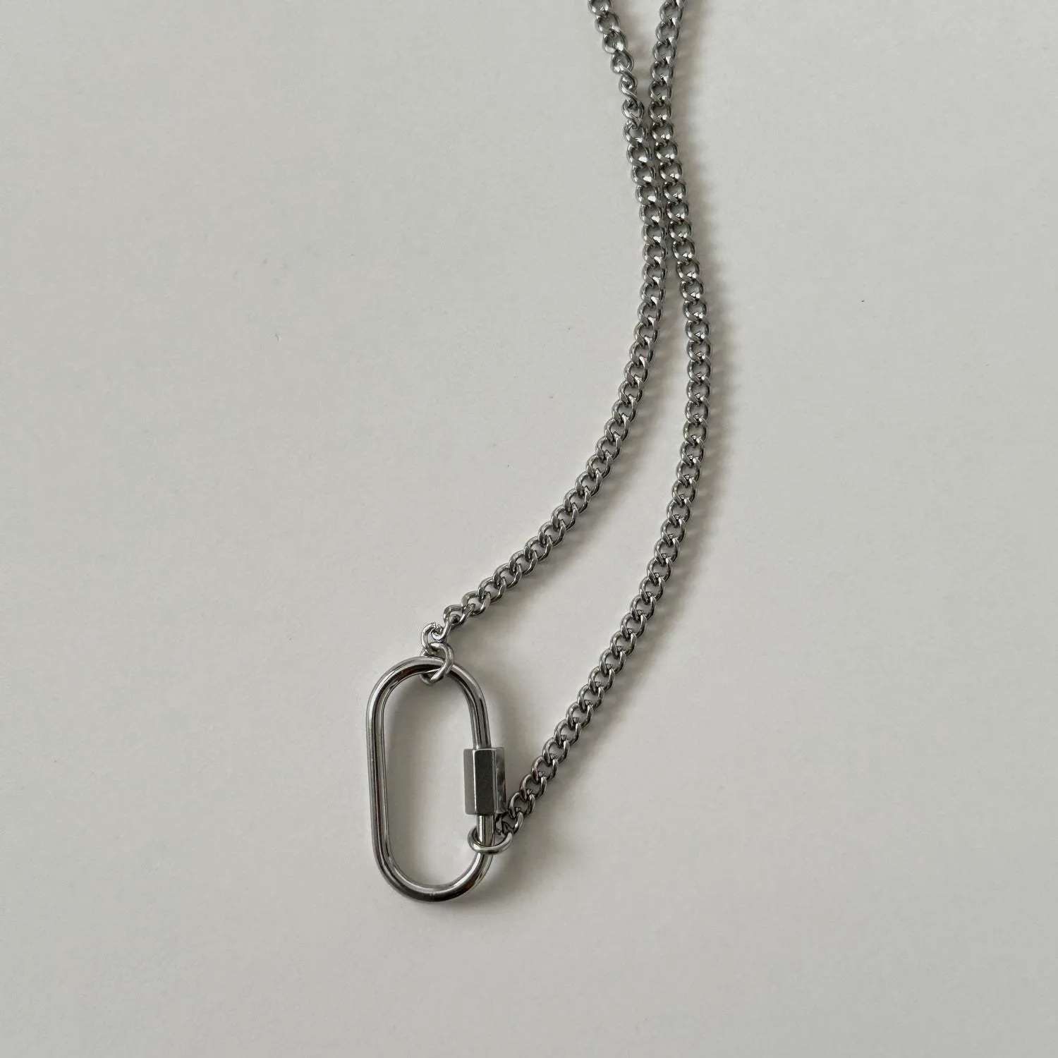 Just Lil things Charm Silver Necklace JLTCHN0005