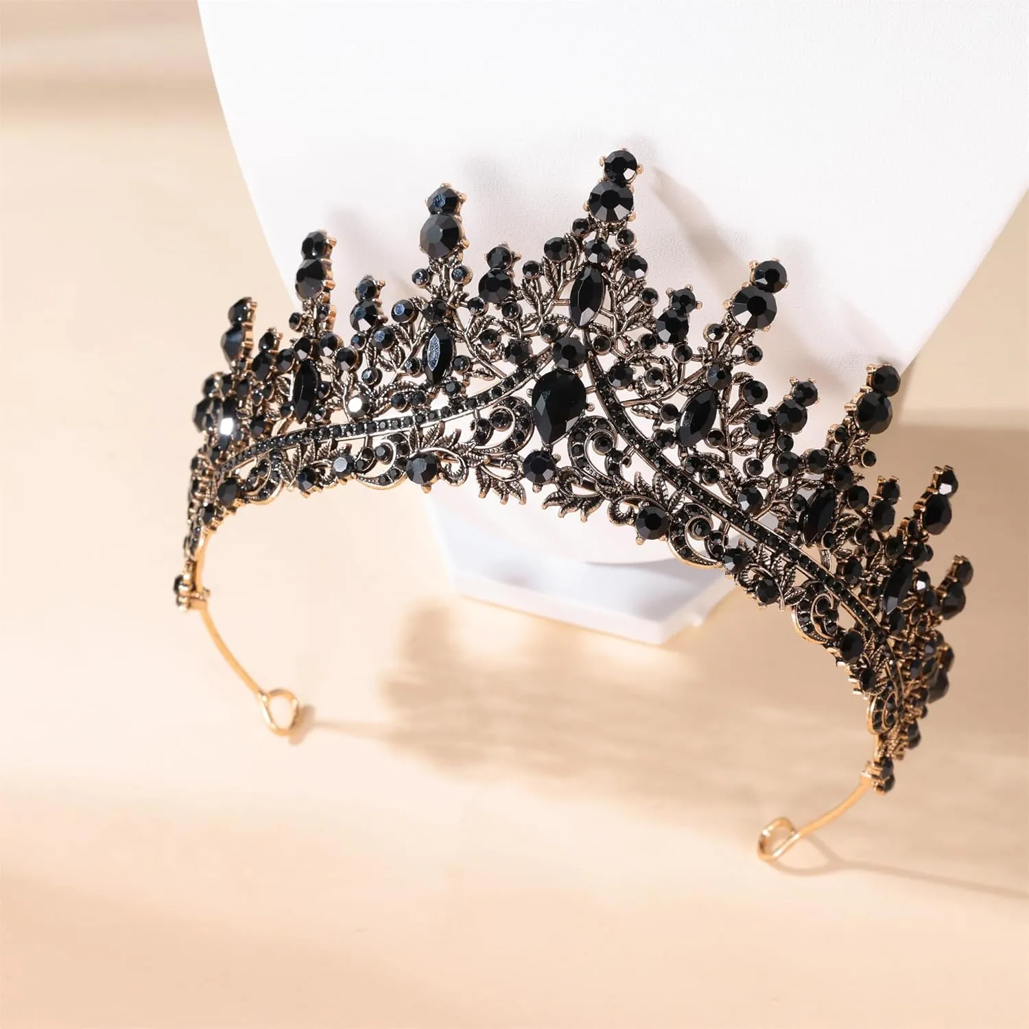 Kamirola Tiaras and Crowns for Women,Tiaras Earrings Necklace, Crystal Bridal Jewelry Set (TR48)