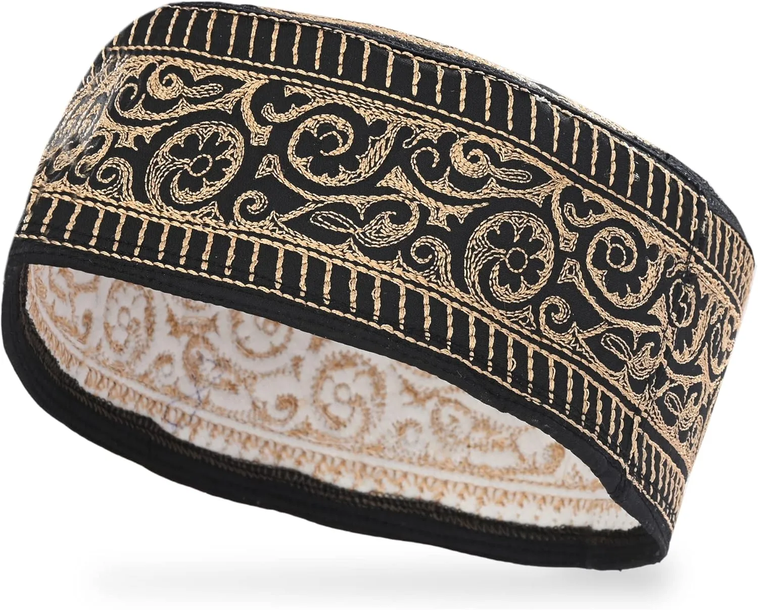 Kufi Men's Unisex Skull Cap Women's Designer Solid Hat with Hand Embroidery Kufi Caps Knitted Beanie Summer Headwear
