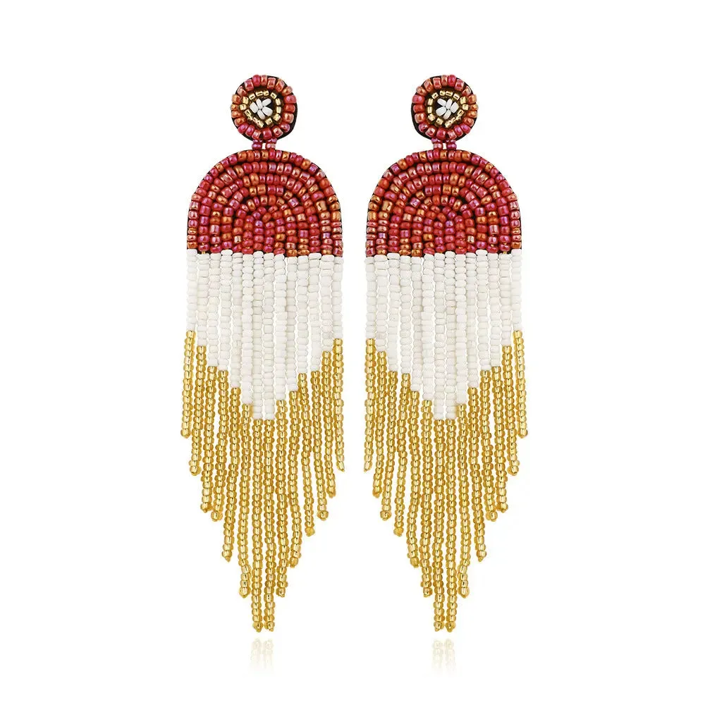 Long Tassel Earrings