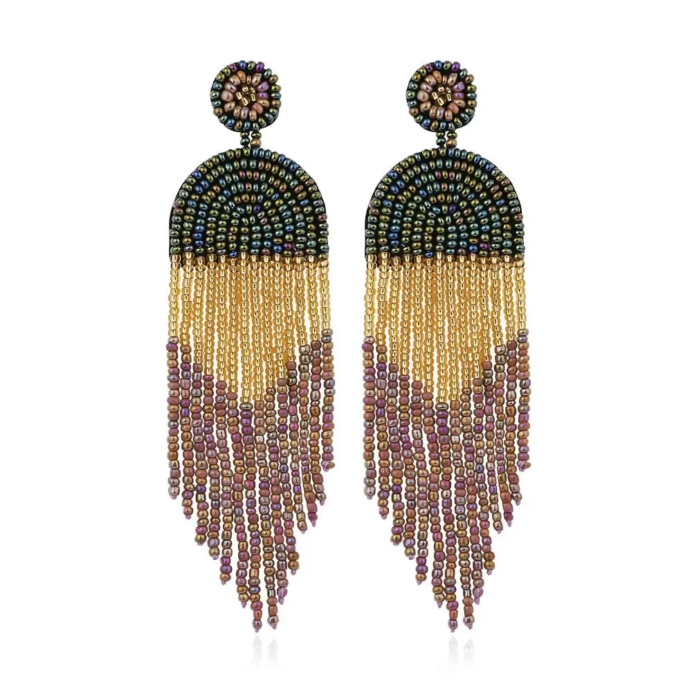 Long Tassel Earrings
