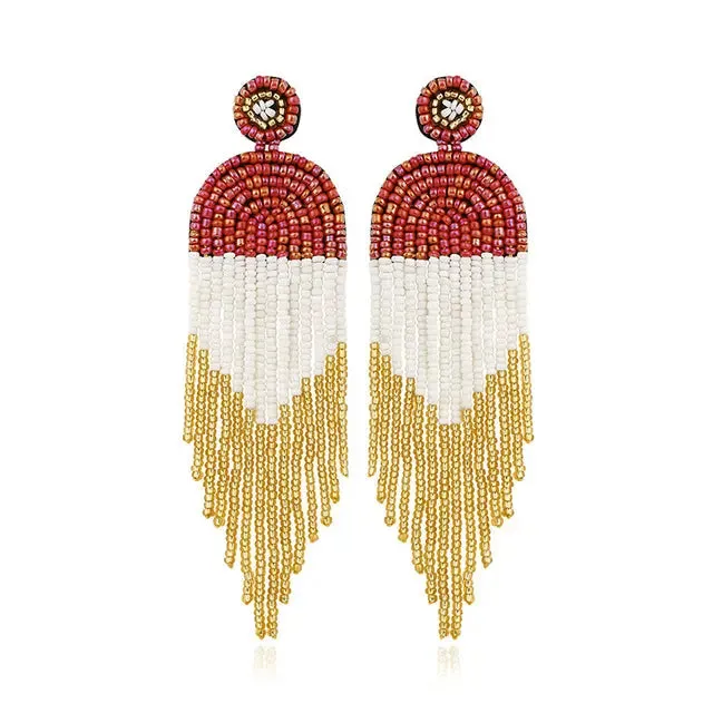 Long Tassel Earrings