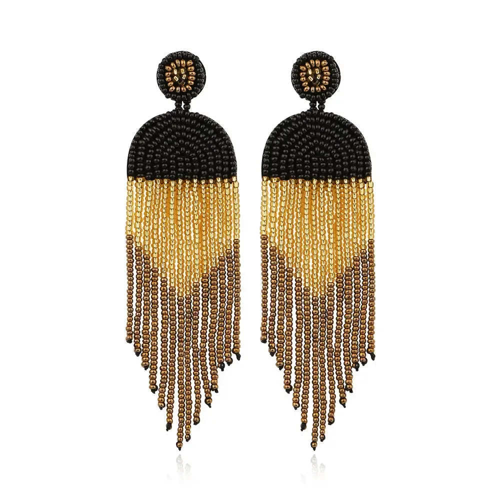 Long Tassel Earrings