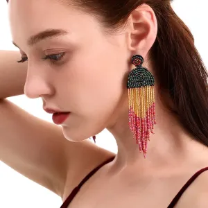 Long Tassel Earrings