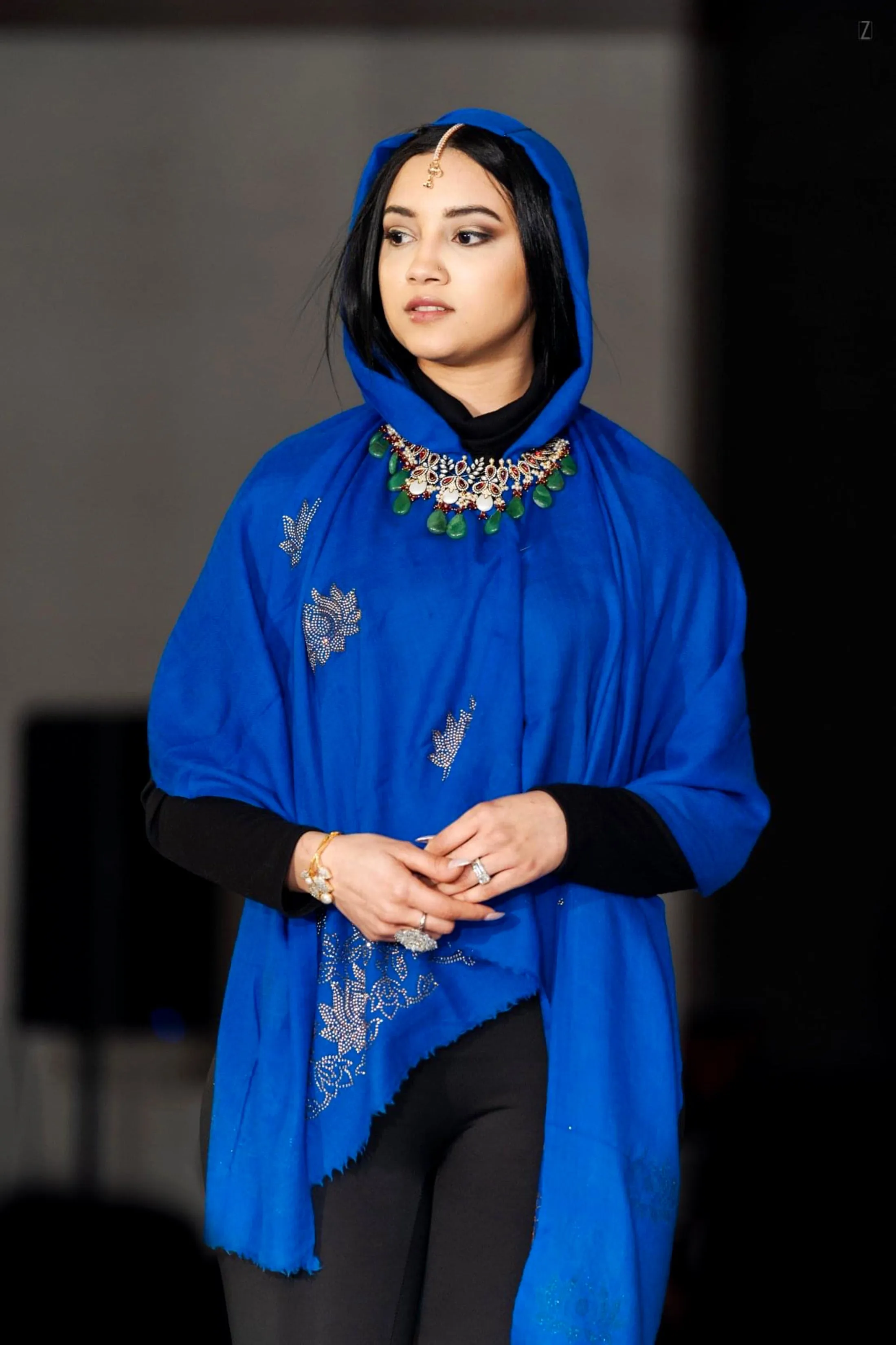 Lotus Crystals Shawl