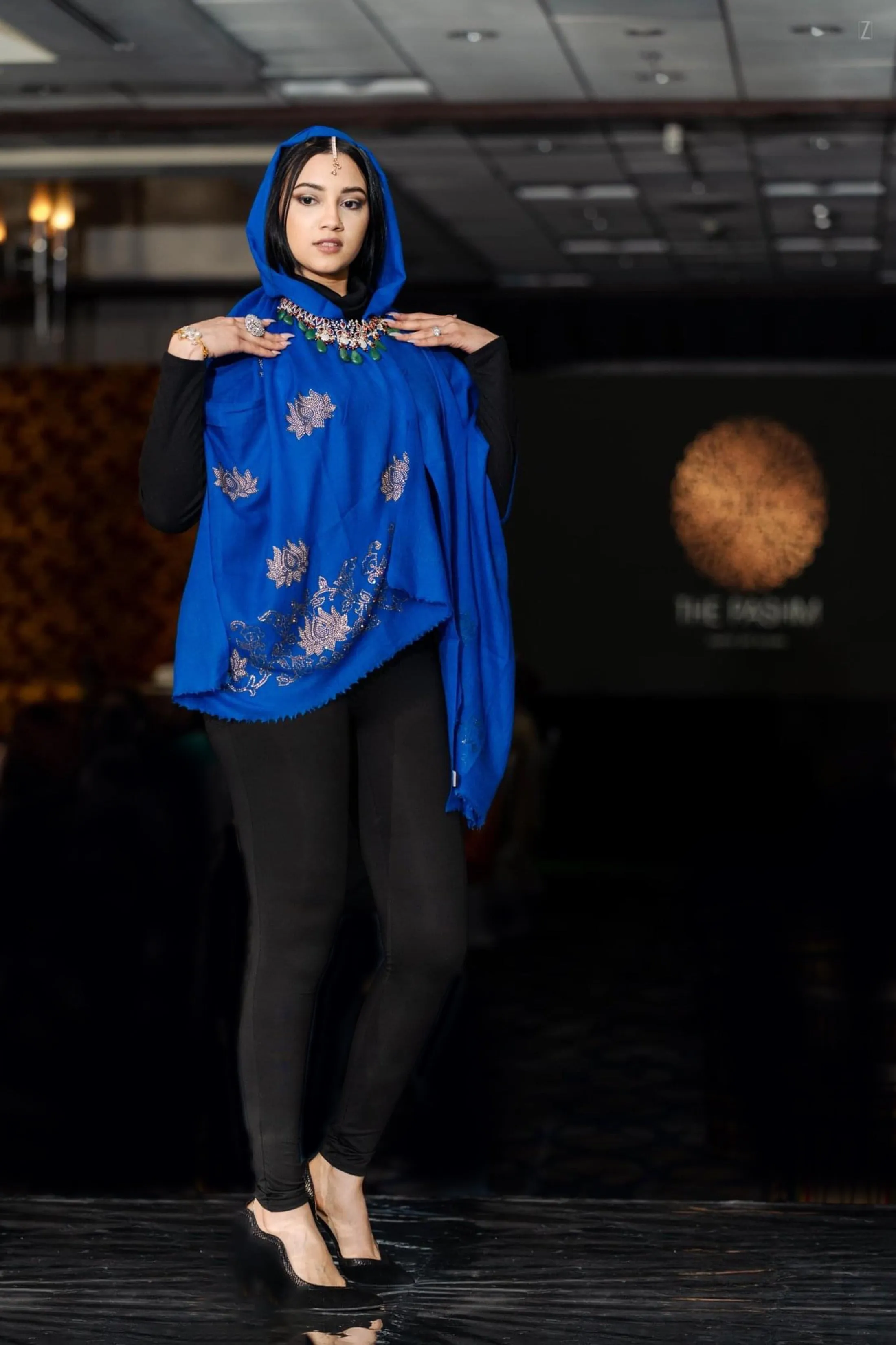 Lotus Crystals Shawl