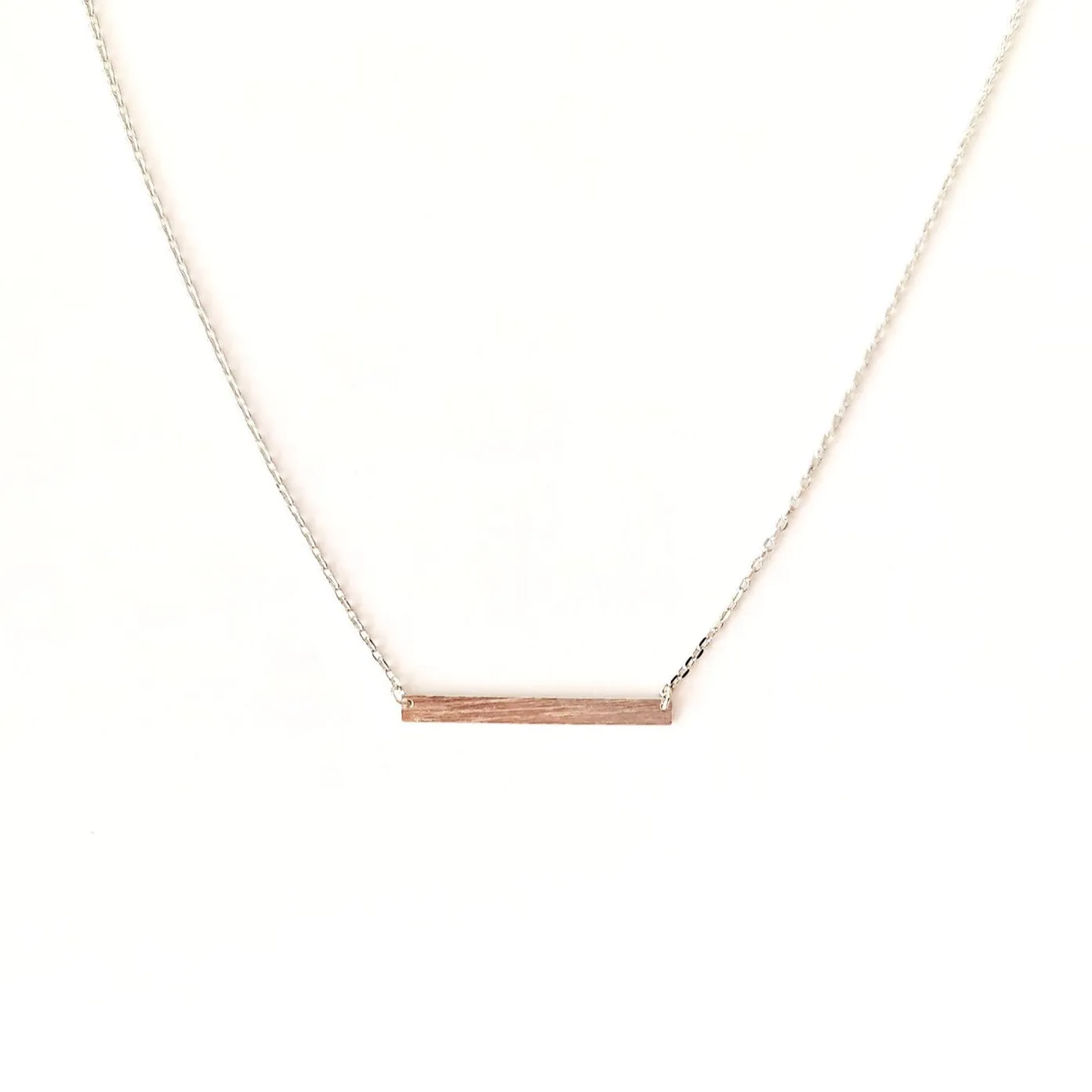 Matt Bar Necklace