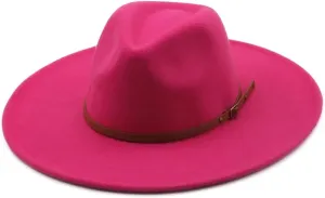 Men Women Color Hat Top Concave-Convex Water Drop Male Female Felt Cap