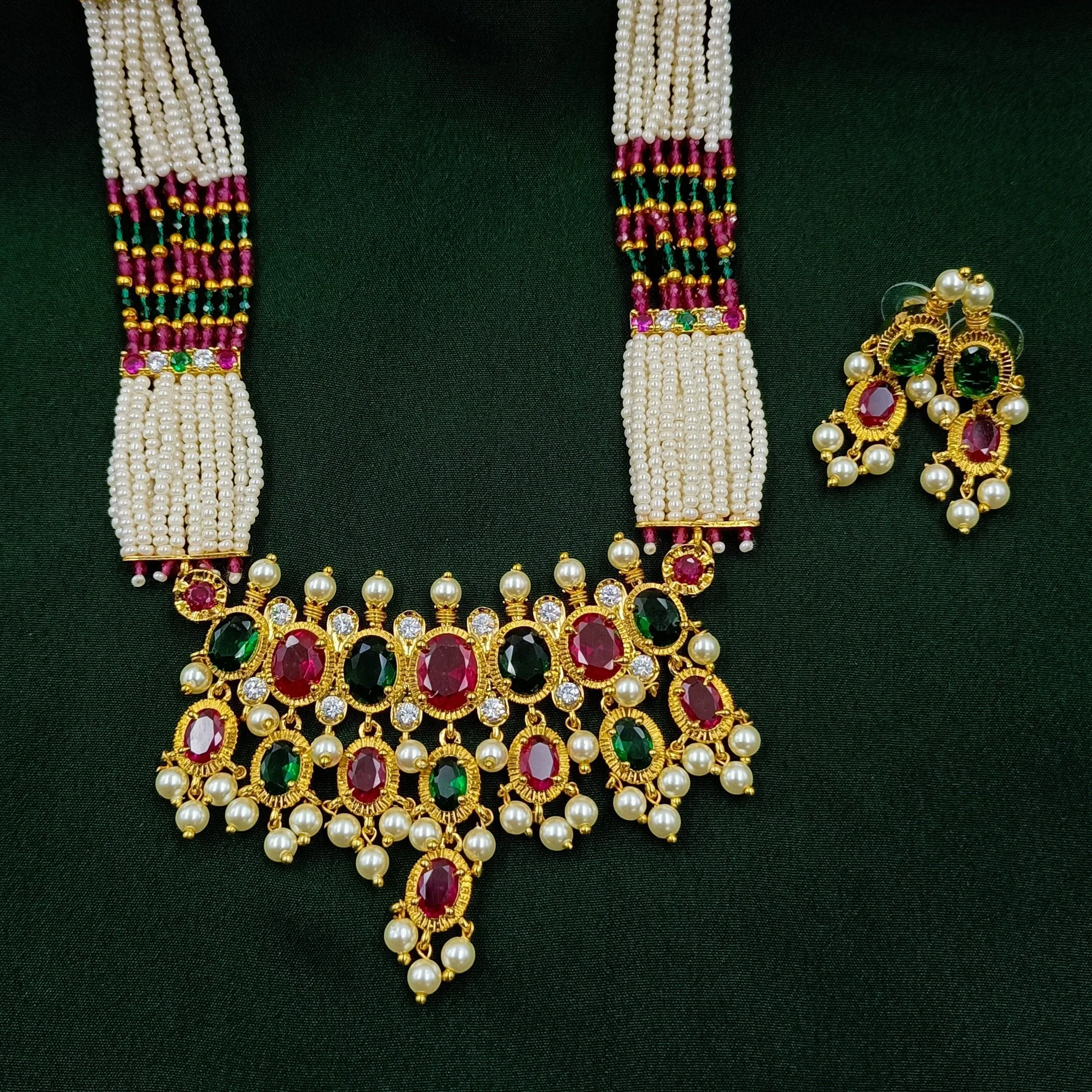 Multicolor Trendy Designer Ranihaar