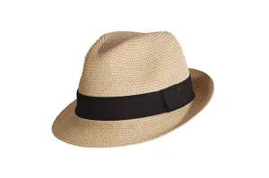 Natural Heather Fedora