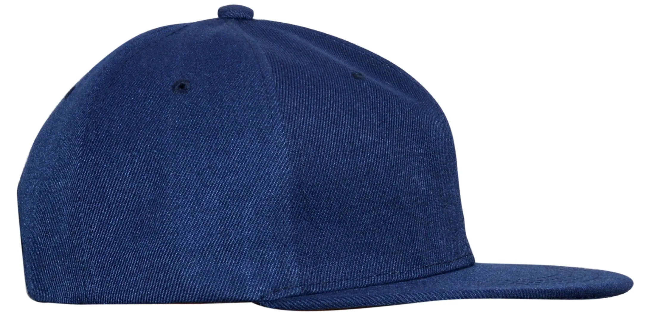 OCTAVE Unisex Baseball Cap Hat - Plastic Snap Strap Closure - Navy