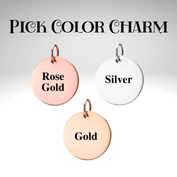 Personalized Clarinet Charm