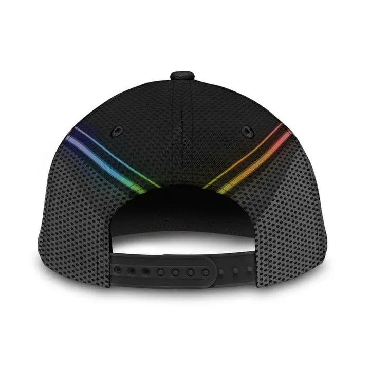 Personalized LGBT All Over Printing Baseball Cap Hat Together We Rise, Lesbian Gift, Pride Cap