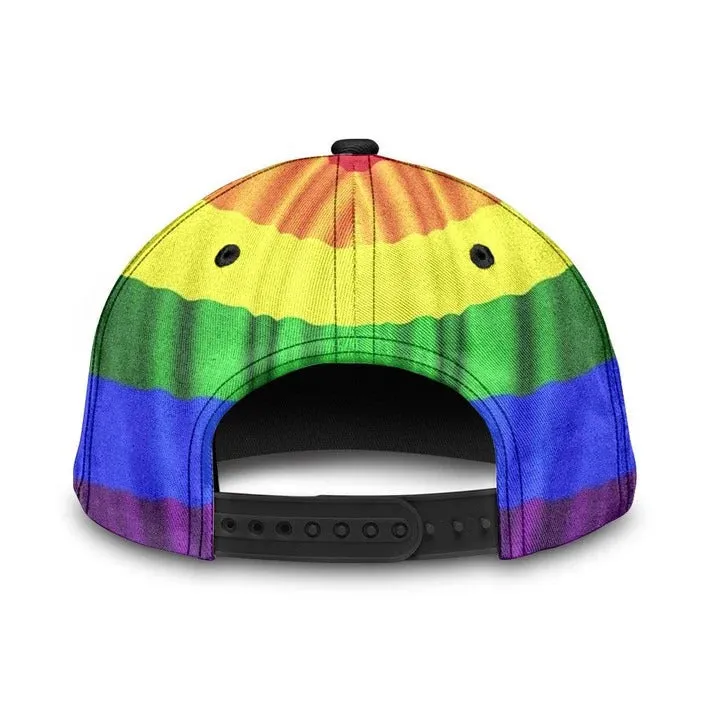 Personalized LGBT All Over Printing Baseball Cap Hat Together We Rise, Lesbian Gift, Pride Cap
