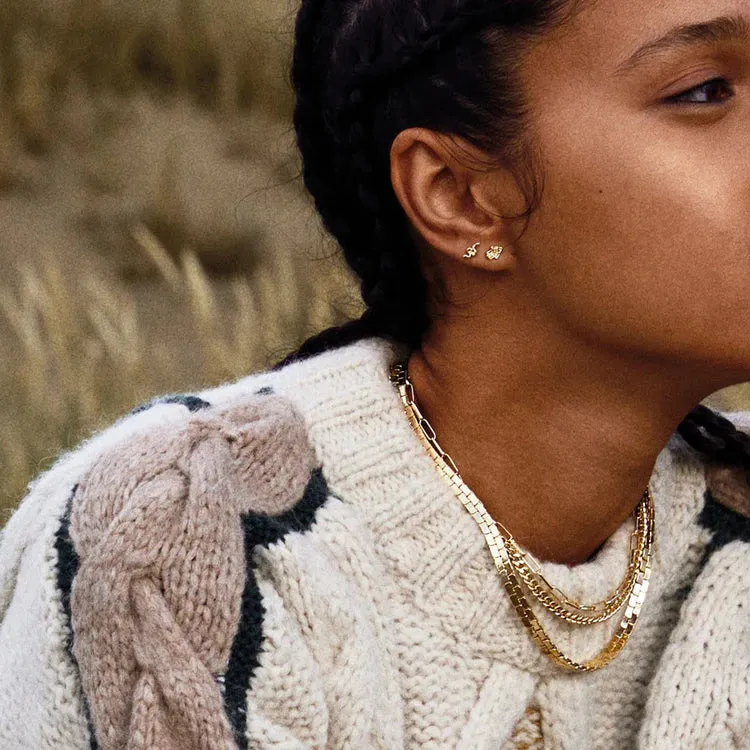 Pilgrim Laia Necklace Gold Plated