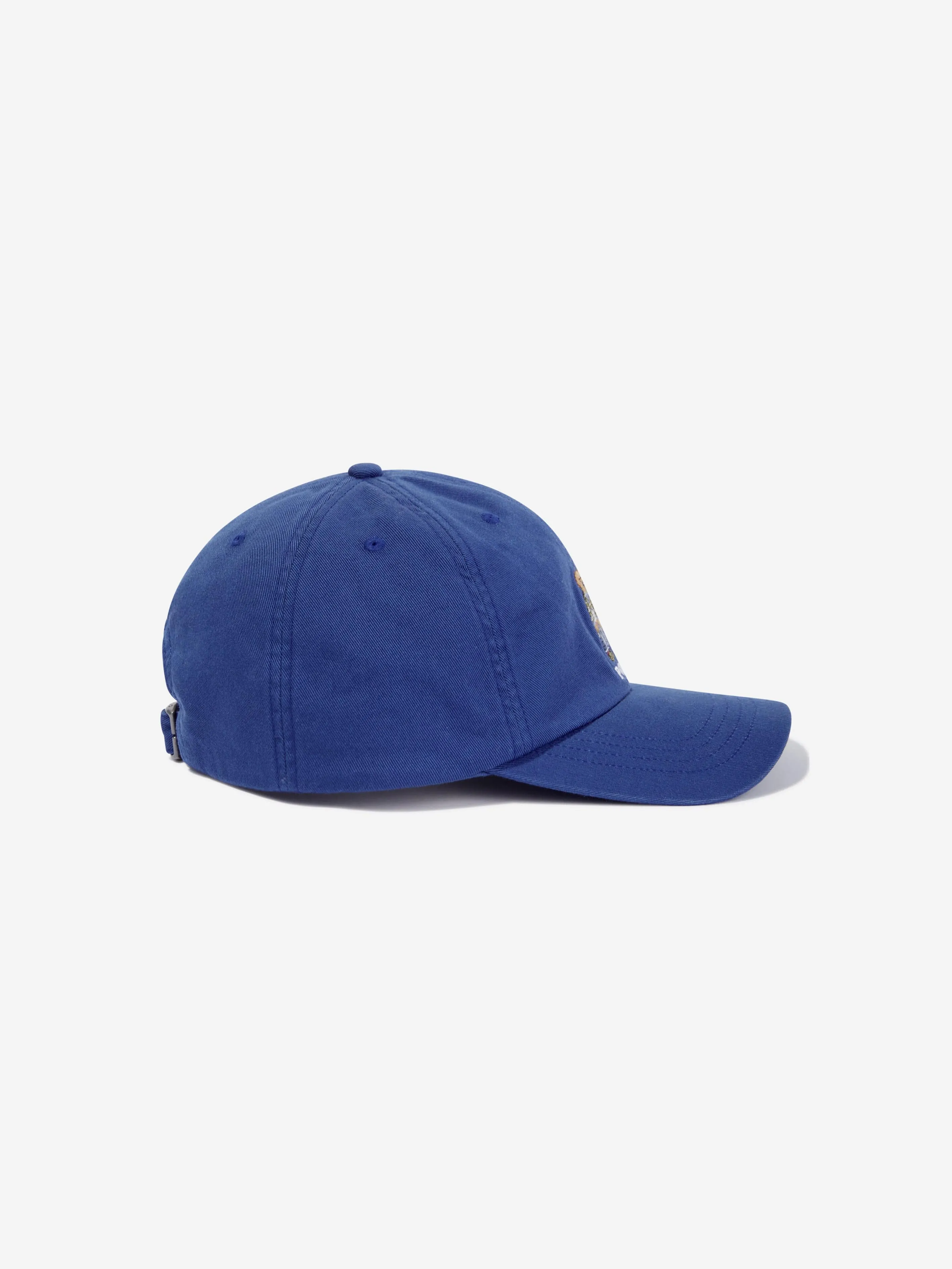 Ralph Lauren Boys Bear Cap in Blue