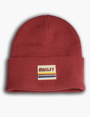 Red Mugsy Beanie