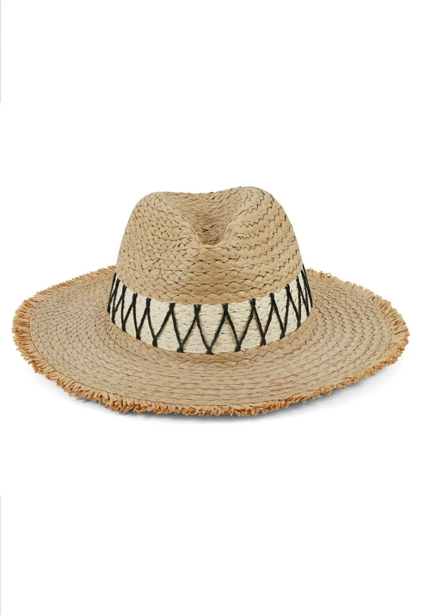 South Beach Fedora Sun Hat