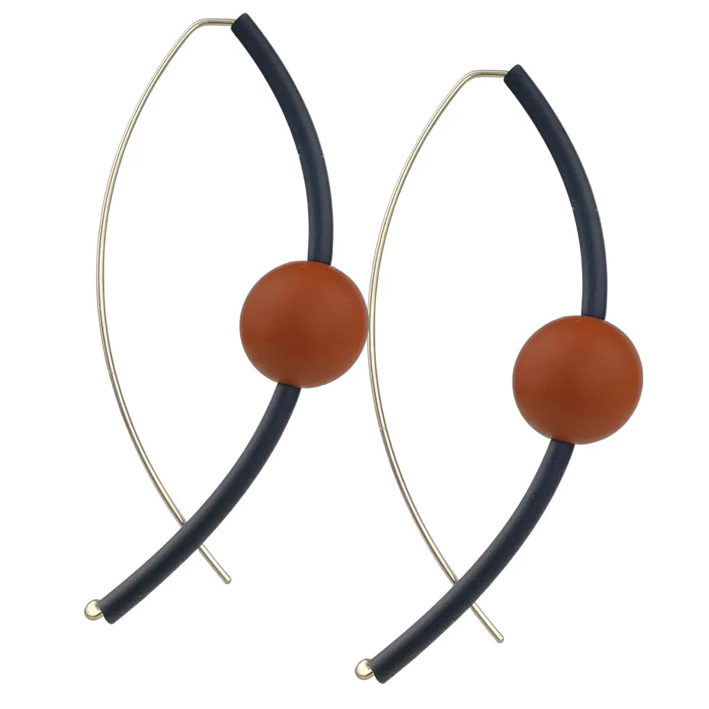 sphere earrings