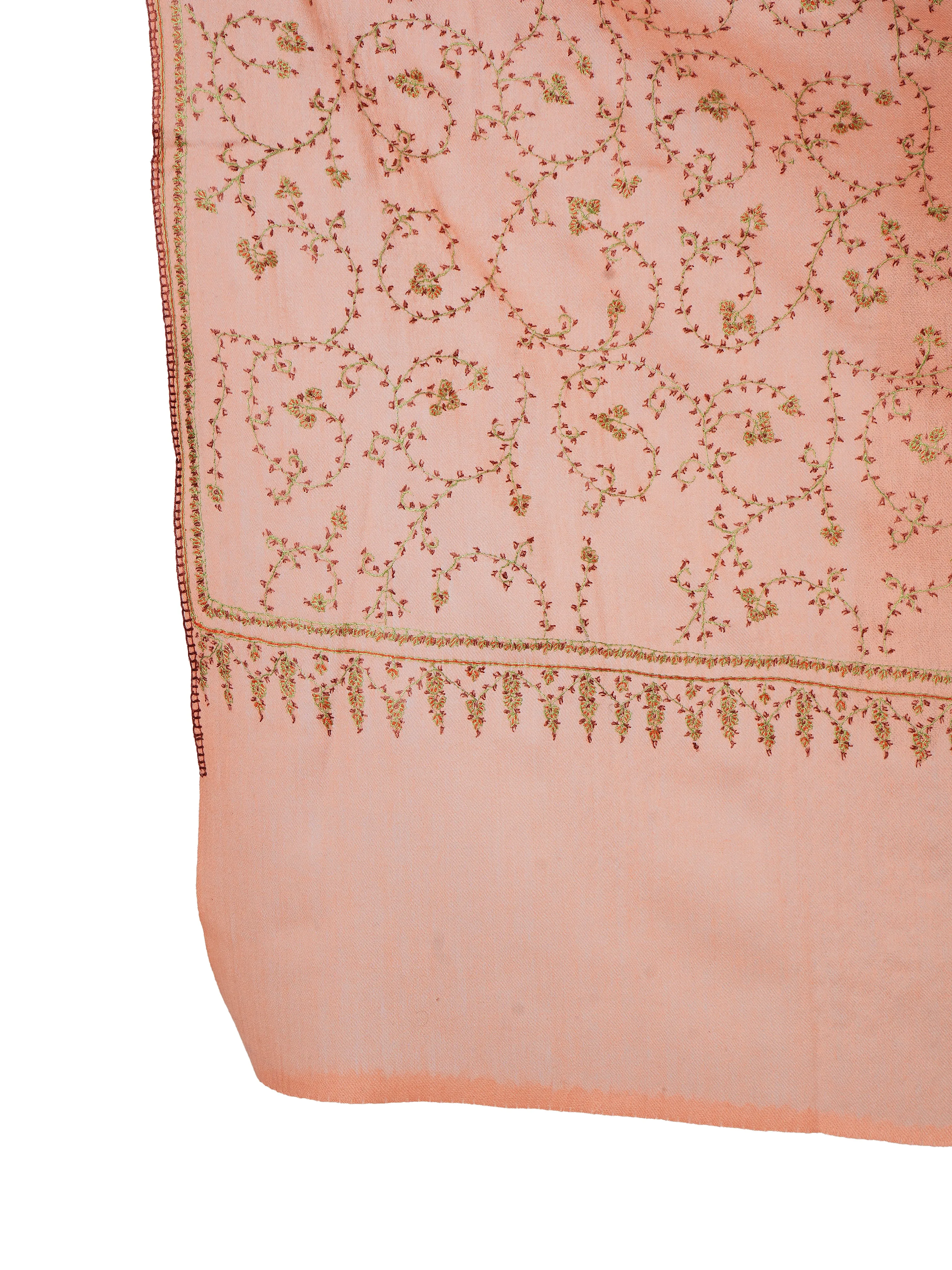 Stylish Pashmina Shawl – Unmatched Elegance - Peach