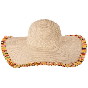 Summer Boho Floppy Hat, 1 Count
