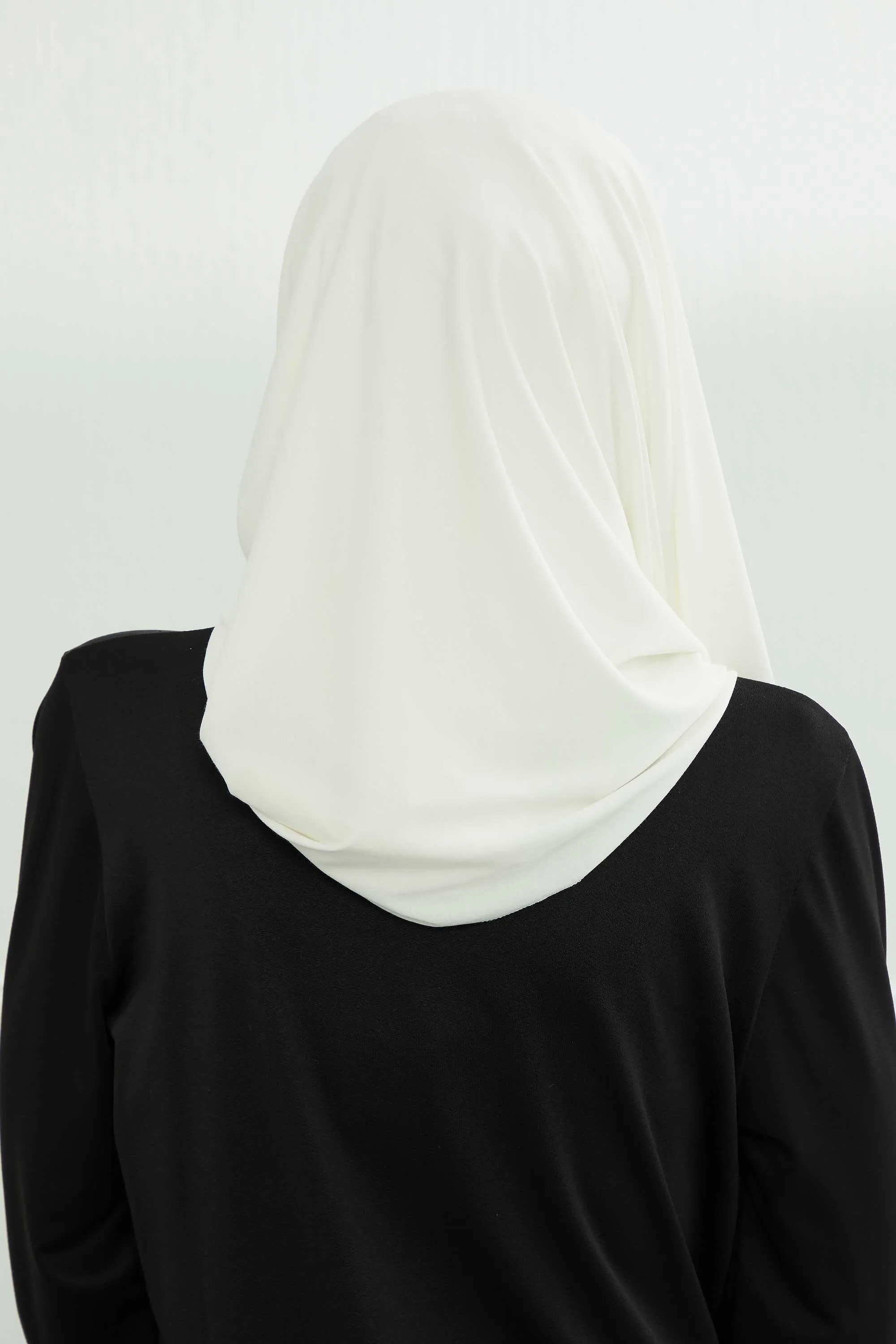 Two Colors Elegant Jersey Shawl for Women  Cotton Wrap Modesty Turban Cap Scarf,CPS-49