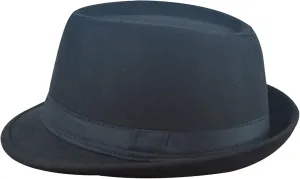 Unisex Panama Fedora Hats Trilby Felt Hat Sun Hats for Men Women Short Brim Jazz Cap