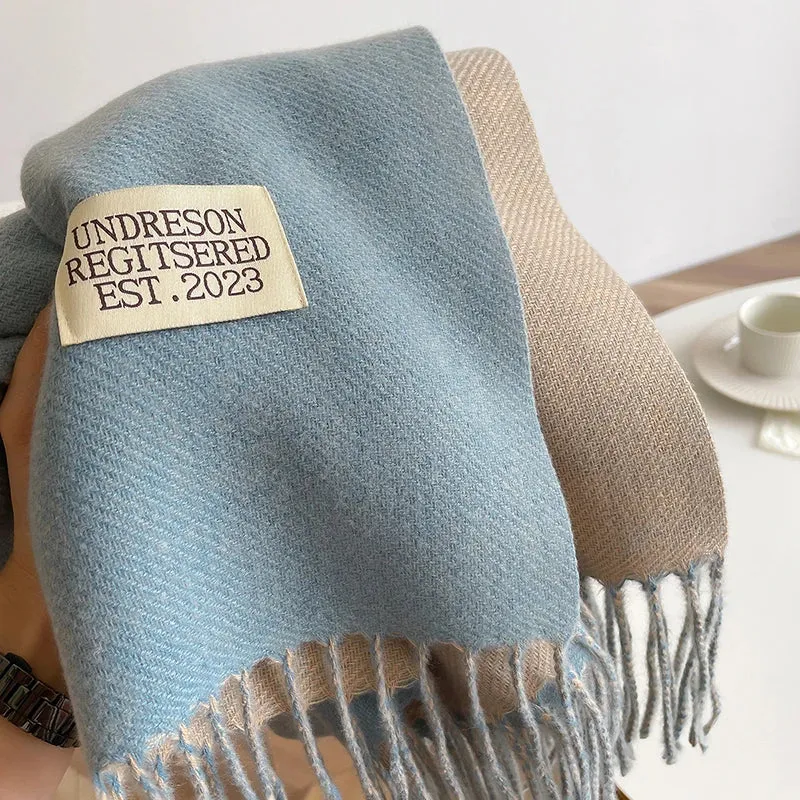 Warm Double Sided Scarf