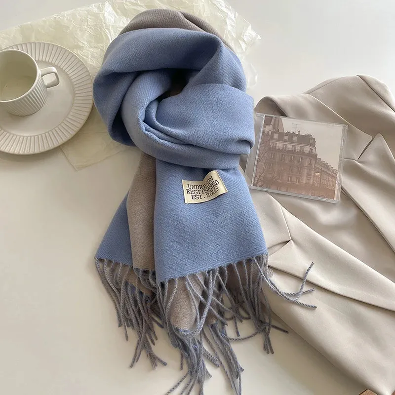 Warm Double Sided Scarf