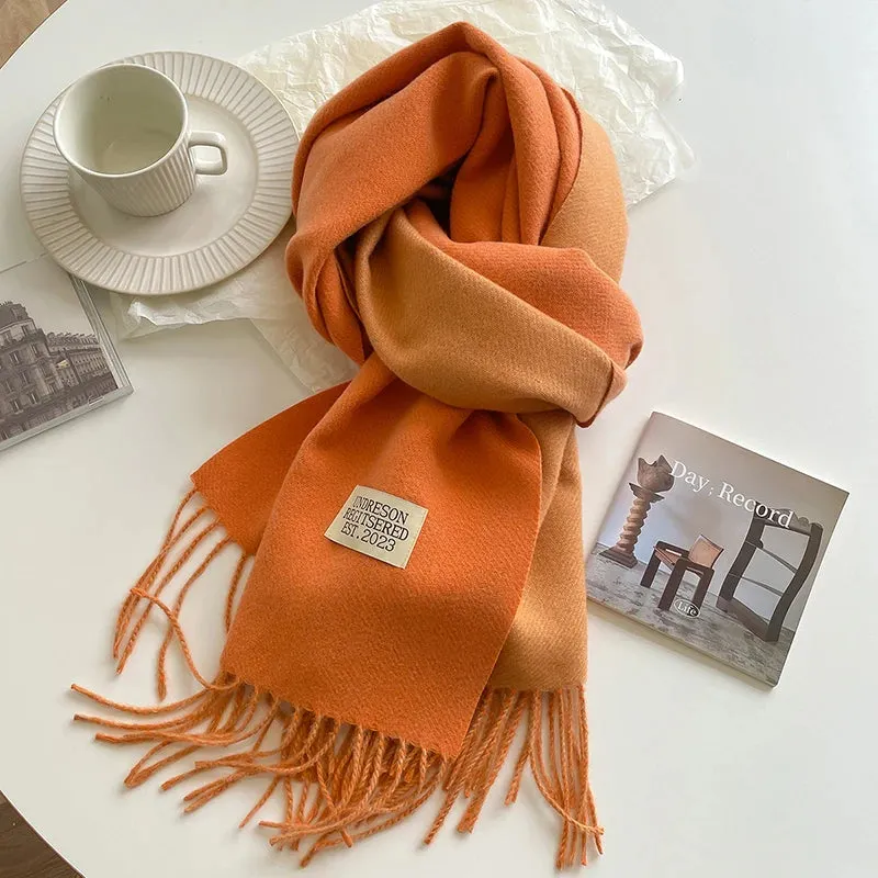 Warm Double Sided Scarf