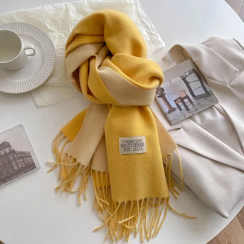 Warm Double Sided Scarf