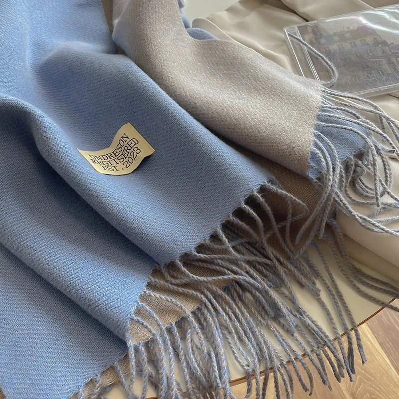 Warm Double Sided Scarf
