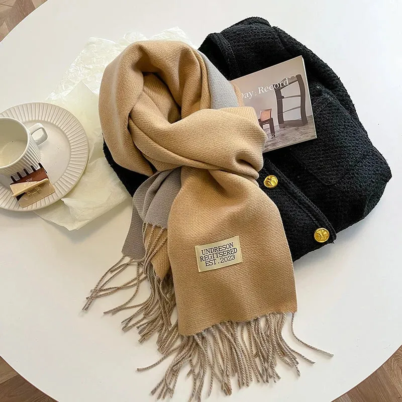 Warm Double Sided Scarf