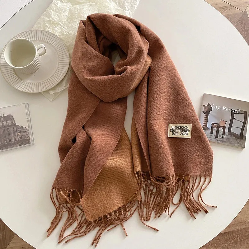 Warm Double Sided Scarf