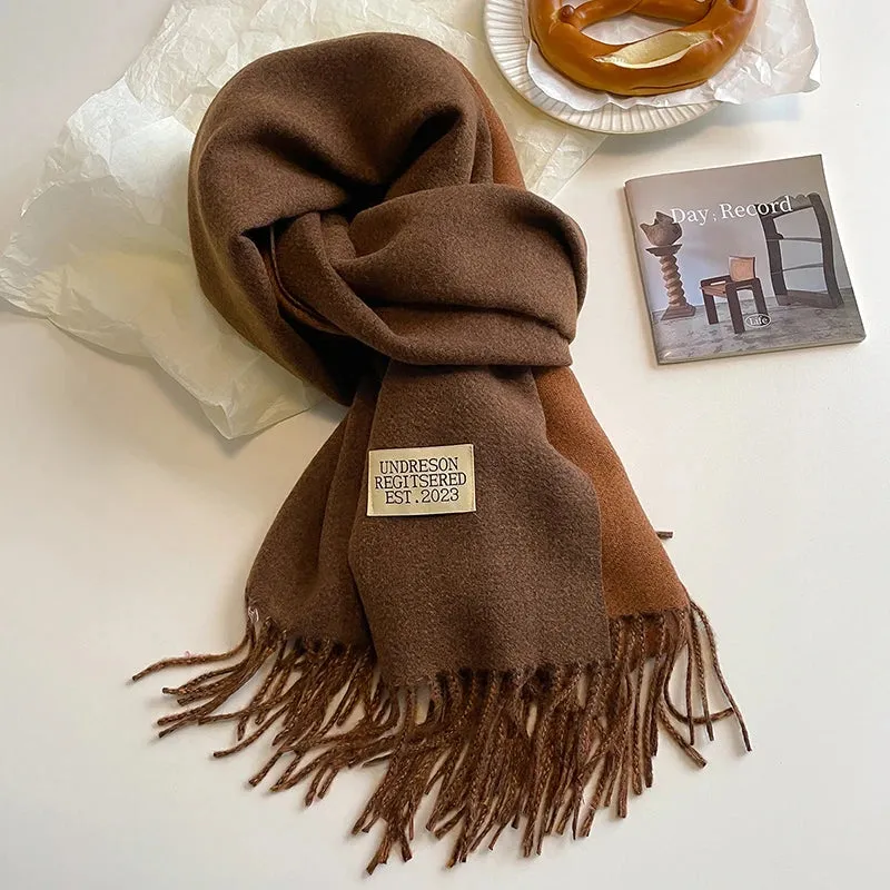 Warm Double Sided Scarf