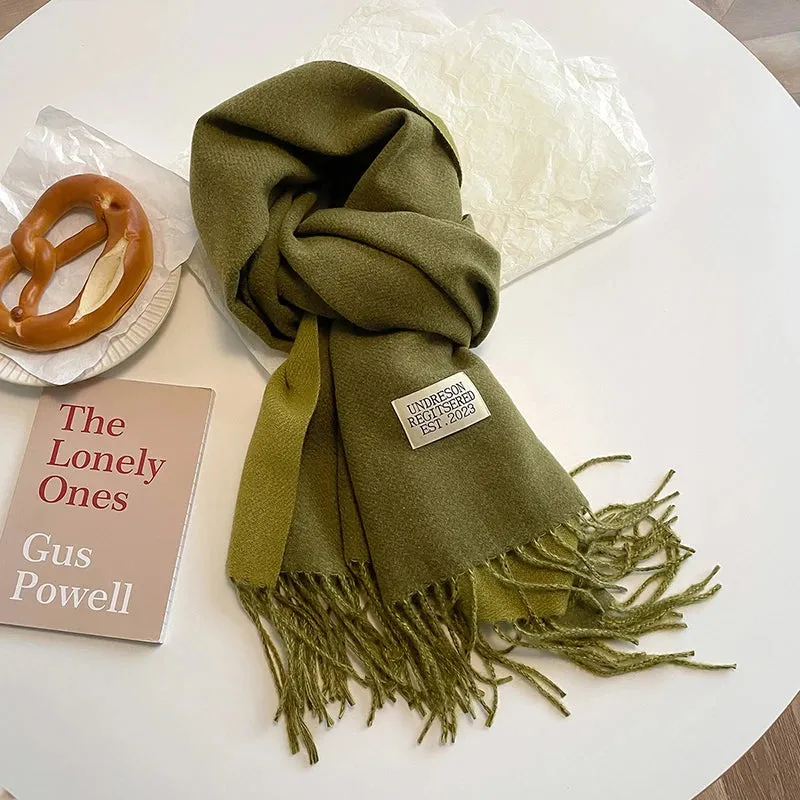 Warm Double Sided Scarf