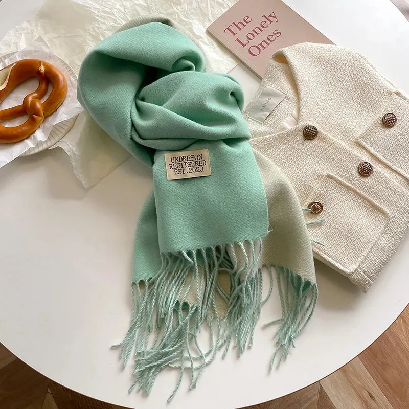 Warm Double Sided Scarf
