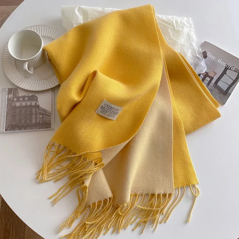 Warm Double Sided Scarf