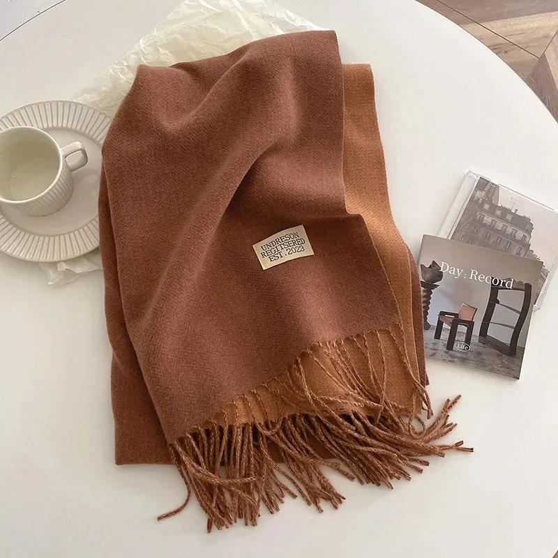 Warm Double Sided Scarf