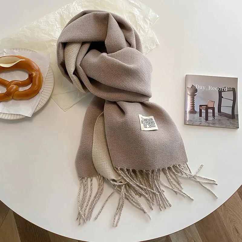 Warm Double Sided Scarf