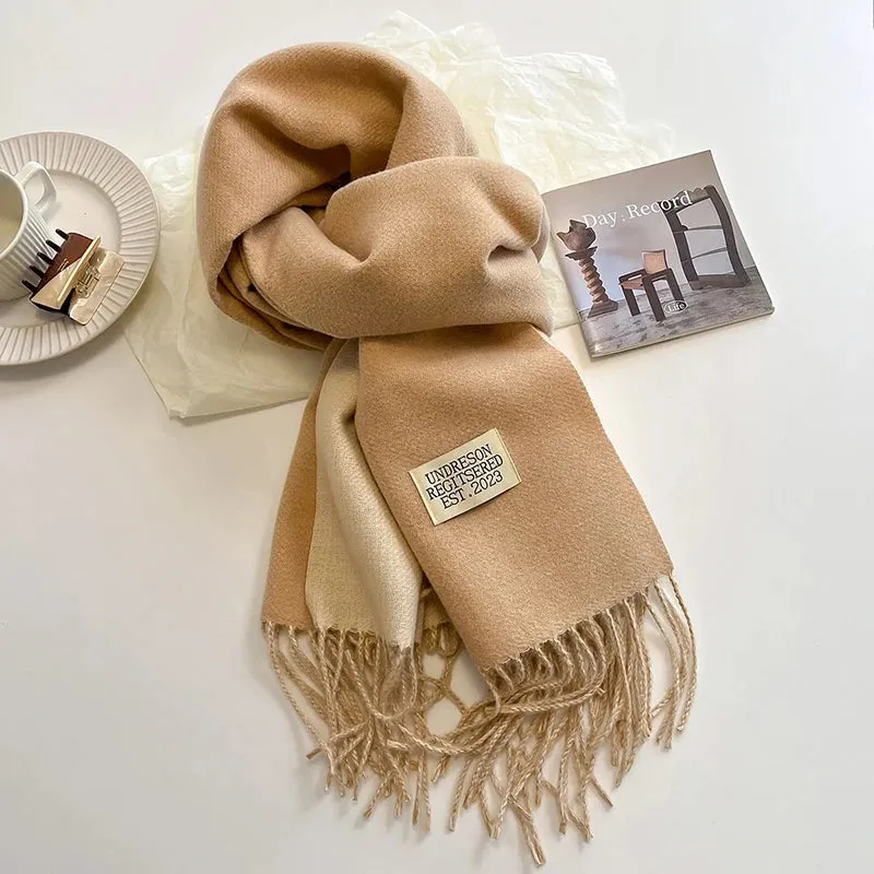 Warm Double Sided Scarf