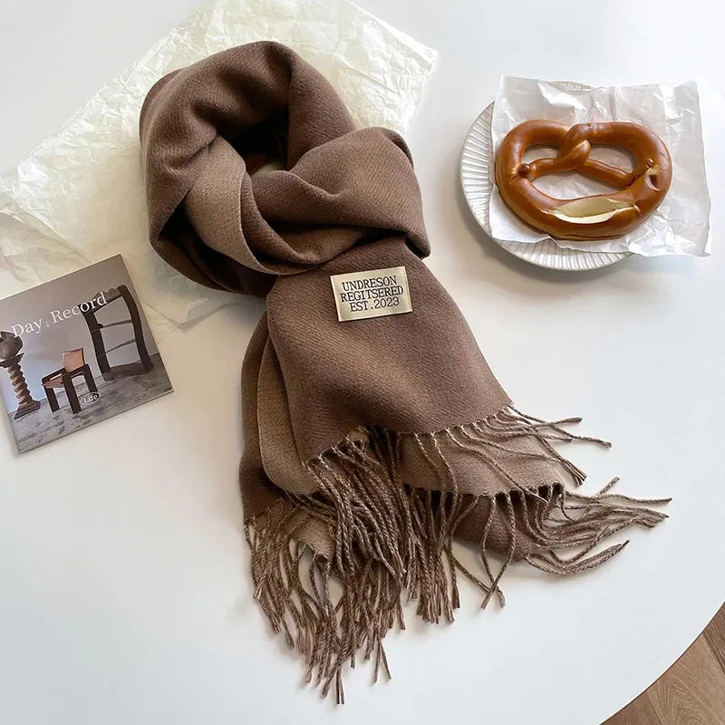 Warm Double Sided Scarf