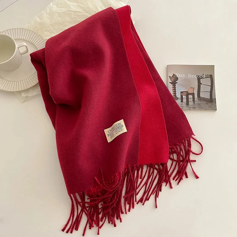 Warm Double Sided Scarf
