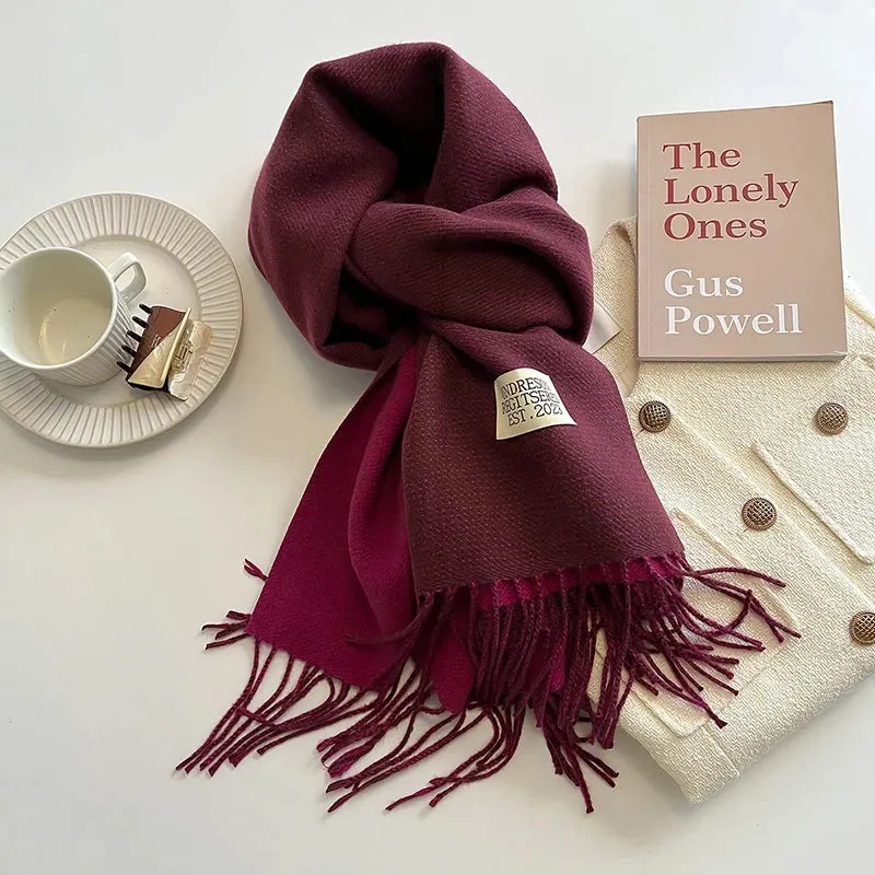 Warm Double Sided Scarf